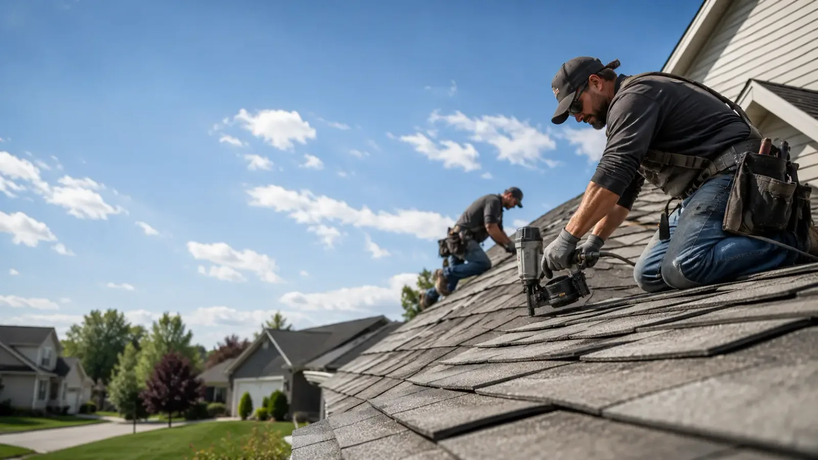 Storm Damage Roof Repair in Sandoval, IL near me